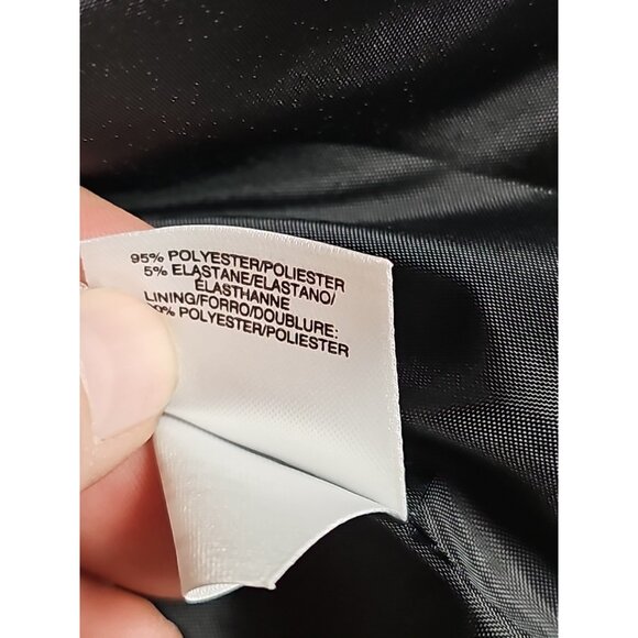 Jones Studio Separates ~Woman Size 12~ Abstract Fuchsia Pink Black Jacket Blazer - Picture 6 of 7